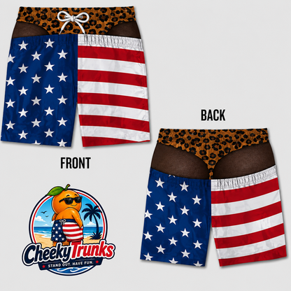 CheekyTrunks Men’s Low-Rise Swim Briefs