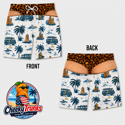 CheekyTrunks Men’s Low-Rise Swim Briefs